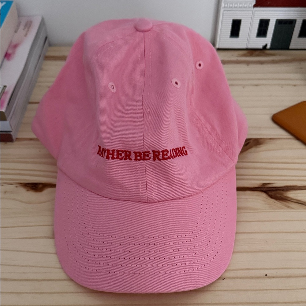 BR&B rather be reading hat